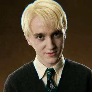 🐍 1b94437e Draco Malfoy Harry Potter Драко Малфой, Гарри Поттер, волшебник, Слизерин, персонаж, магия, блондин, студент telegram sticker
