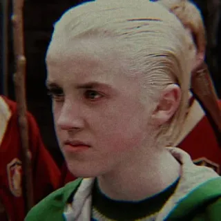 🐍 5bedde4e Draco Malfoy Harry Potter Драко Малфой, Гарри Поттер, волшебник, Слизерин, студент telegram sticker