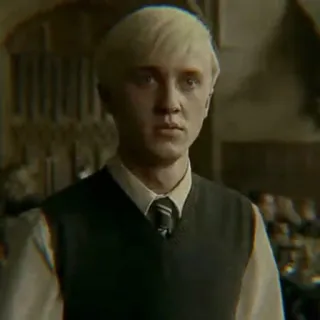 🐍 8564e239 Draco Malfoy Harry Potter Драко Малфой, Гарри Поттер, персонаж, волшебник, Слизерин telegram sticker