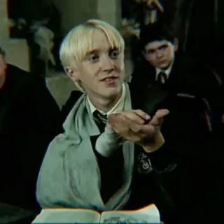 🐍 e49eabeb Draco Malfoy Harry Potter Драко Малфой, Гарри Поттер, Волшебник, Магия, Школа, Студент telegram sticker