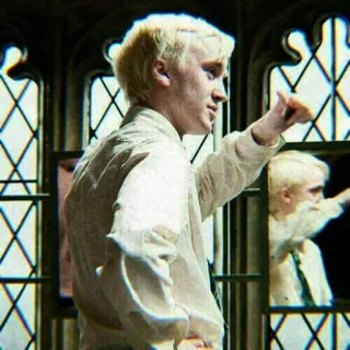 🐍 fbfe0663 Draco Malfoy Harry Potter Драко Малфой, Гарри Поттер, Персонаж, Волшебник, Студент, Магия telegram sticker
