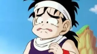 😭 e767b5de Gohan Dragon Ball Z anime, piangere, triste, Gohan, Dragon Ball Z telegram sticker