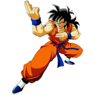😎 a8793c71 Yamcha Dragon Ball Yamcha, Dragon Ball, Anime, Arti marziali, Combattente, Cartone animato, Gesto offensivo telegram sticker
