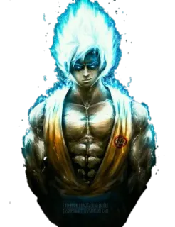😒 b1067856 Goku Dragon Ball Goku, Dragon Ball, Anime, Super Sayan, Combattente, Arti Marziali, Energia telegram sticker