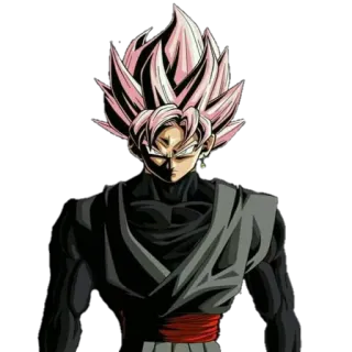 😏 c4cba892 Goku Black Dragon Ball Anime, Dragon Ball, Goku Black, Super Saiyan Rosé, Cattivo, Personaggio anime telegram sticker