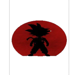 👱 e99d8b02 Goku Dragon Ball anime, Dragon Ball, Goku, silhouette, cartone animato telegram sticker