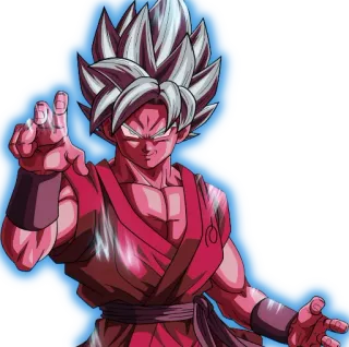 😌 2ef44f45 Goku Dragon Ball anime, manga, super saiyan, dragon ball, goku, fighting whatsapp sticker