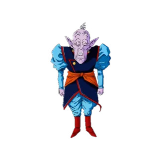 👨 2ff900d0 Supreme Kai Dragon Ball Z Anime, Dragon Ball Z, Kaïo Shin Suprême, Personnage, Divinité, Vieux telegram sticker