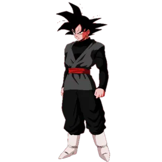 👁 75740d43 Goku Black Dragon Ball Super Anime, Dragon Ball, Goku Black, Méchant telegram sticker