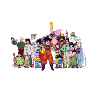 ❣ aef5a761 Goku Dragon Ball Anime, Dragon Ball, Goku, Personnages, Dessin animé telegram sticker