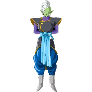 😄 ff38ef48 Zamasu Dragon Ball Anime, Dragon Ball Super, Méchant, Fusion telegram sticker