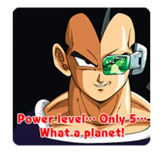 DRAGONBALL Z SAIYAN&FRIEZA SAGA whatsapp stickers