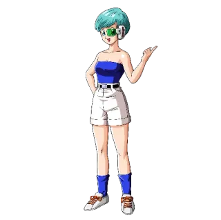 👋 a2f1441e Bulma Dragon Ball anime, cartoon, Bulma, Dragon Ball, character telegram sticker