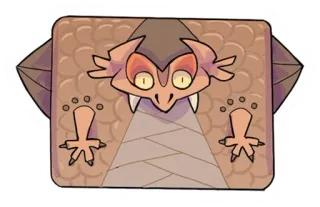 📦 7c6d2dca monstre, créature, fantaisie, animal, dessin animé, illustration telegram sticker