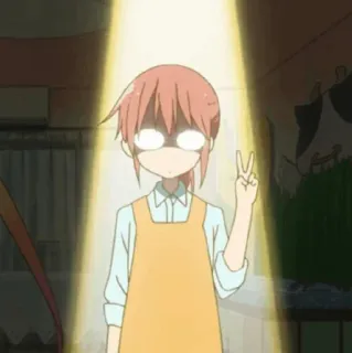 💈 5e225517 Kobayashi Miss Kobayashi's Dragon Maid Anime, Biểu tượng hòa bình, Nhân vật, Kawaii, Dễ thương, Fanart telegram sticker