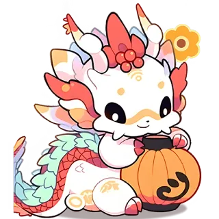 ☺️ 7f082bdb Drache, niedlich, Cartoon, Tier, Aufkleber, kawaii whatsapp sticker