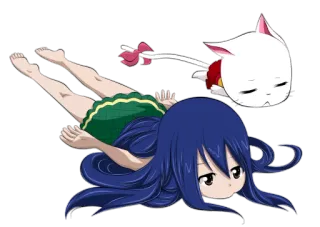 😩 858327f7 Wendy Marvell Fairy Tail Anime, Fairy Tail, Wendy Marvell, Natsu Dragneel, Happy whatsapp sticker