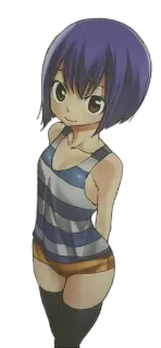 😊 87346074 anime, chica, dibujo animado, personaje, ilustración whatsapp sticker