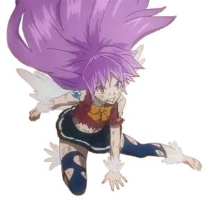 😠 9d0bf0da Wendy Marvell Fairy Tail Anime, Fairy Tail, Wendy Marvell, Mago, Dragon Slayer, Magia, Lindo whatsapp sticker