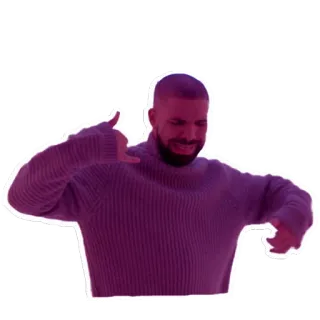 📱 05259c97 Drake rapper, cantor, celebridade, Drake, música, me liga telegram sticker