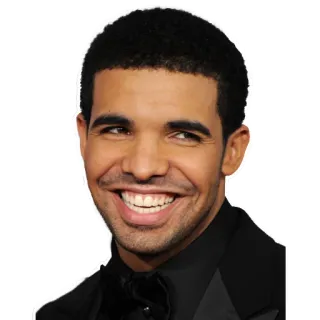😏 766535d7 Drake rapper, cantor, músico, celebridade telegram sticker