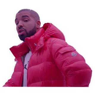 😱 b2f4867b Drake rapper, músico, artista, celebridade telegram sticker