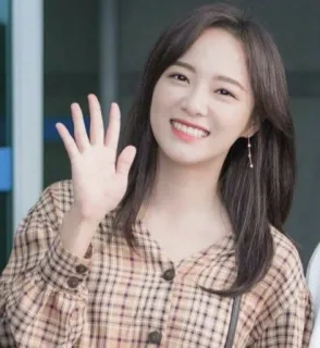 🙋‍♀️ 8757bead femme, sourire, portrait, personne, mode, joyeux whatsapp sticker