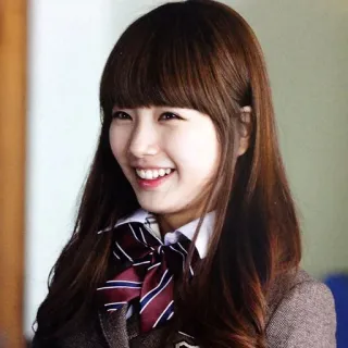 😁 1a291d8c mujer, sonriendo, retrato, linda, joven telegram sticker