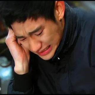 😭 864ba509 llorando, triste, angustiado, molesto, emocional, hombre telegram sticker