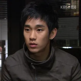 😧 8684cb2d Kim Soo-hyun actor, coreano, hombre, celebridad, retrato telegram sticker