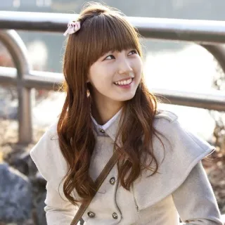 😁 d041d058 mujer, sonriendo, retrato, chica, morena, asiática, joven telegram sticker