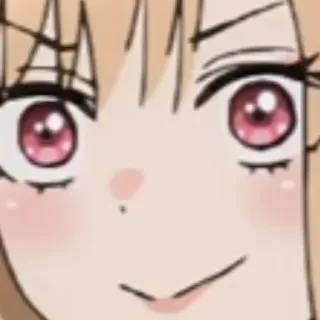 🙂 07d2bf27 动漫, 女孩, 脸, 可爱, 表情 telegram sticker