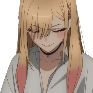 😶 1e94e600 Marin Kitagawa My Dress-Up Darling 动漫, 女孩, 可爱, Cosplay, 喜多川海梦, 更衣人偶坠入爱河 telegram sticker