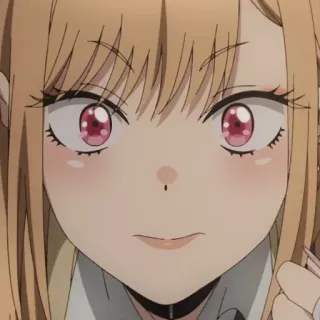 🤩 7201eb4c Marin Kitagawa My Dress-Up Darling 动漫, 肖像, 喜多川海梦, 更衣人偶坠入爱河 telegram sticker