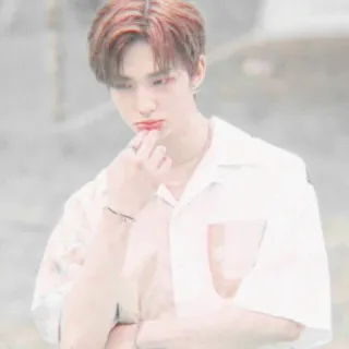 🎟 cd98e5c0 osoba, mężczyzna, portret, K-pop, koreański telegram sticker