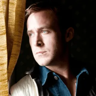🙄 4f46e18e Ryan Gosling acteur, portrait, célébrité, homme telegram sticker