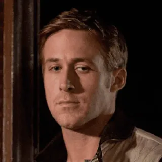 🤔 ad755fea Ryan Gosling acteur, célébrité, portrait, homme telegram sticker