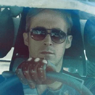 😎 bf487fcc homme, conduite, voiture, lunettes de soleil, gants telegram sticker