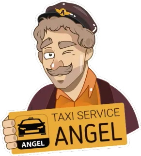 Taxi Driver telegram stickers