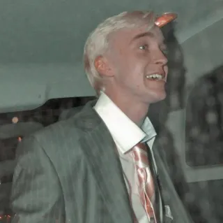 🪐 a9db0064 Draco Malfoy Harry Potter Draco Malfoy, Harry Potter, Tom Felton, Zauberer, Slytherin, Charakter, Film whatsapp sticker