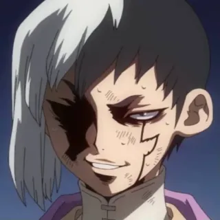 😈 32b5e7af Tsukasa Shishio Dr. Stone Anime, Dr. Stone, Tsukasa Shishio, Personaggio, Manga whatsapp sticker