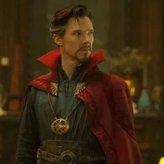 😐 5bf58088 Doctor Strange 奇异博士, 漫威, 超级英雄, 魔法师, 复仇者联盟, 魔法, 本尼迪克特·康伯巴奇 telegram sticker