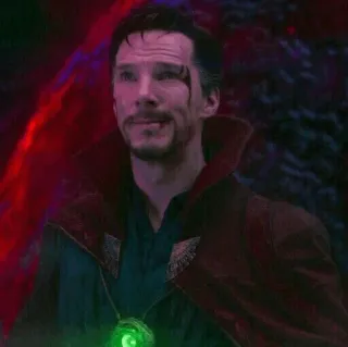 🙂 64d303c6 Doctor Strange 奇异博士, 漫威, 超级英雄, 巫师, 本尼迪克特·康伯巴奇 telegram sticker