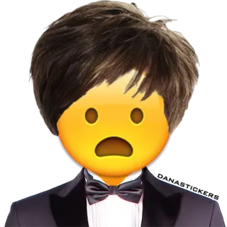 😦 d70ac80e Emoji, Man, Gezicht, Beroemdheid telegram sticker