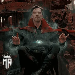 👨‍🔬 2b3491f0 Doctor Strange marvel, dr strange, avengers, sihir, superhero telegram sticker
