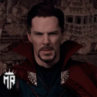 👨‍🔬 b8e95bee Doctor Strange Doctor Strange, Marvel, superhero, penyihir, sihir, karakter telegram sticker