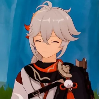 ✨ 912c574f Kaedehara Kazuha Genshin Impact Anime, Videospiel, Charakter, Kazuha, Genshin Impact whatsapp sticker