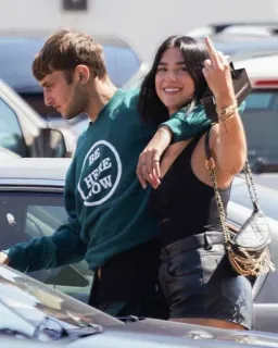 🖕 43747654 BE HERE NOW 中指, 冒犯, 手势, 情侣, 关系 telegram sticker