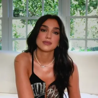 Dua Lipa; @Cielvot telegram stickers