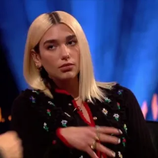 Dua Lipa; @Cielvot telegram stickers